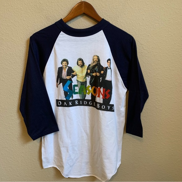 Vintage Other - Vintage Oak Ridge Boys Seasons Raglan Style Concert Tee
